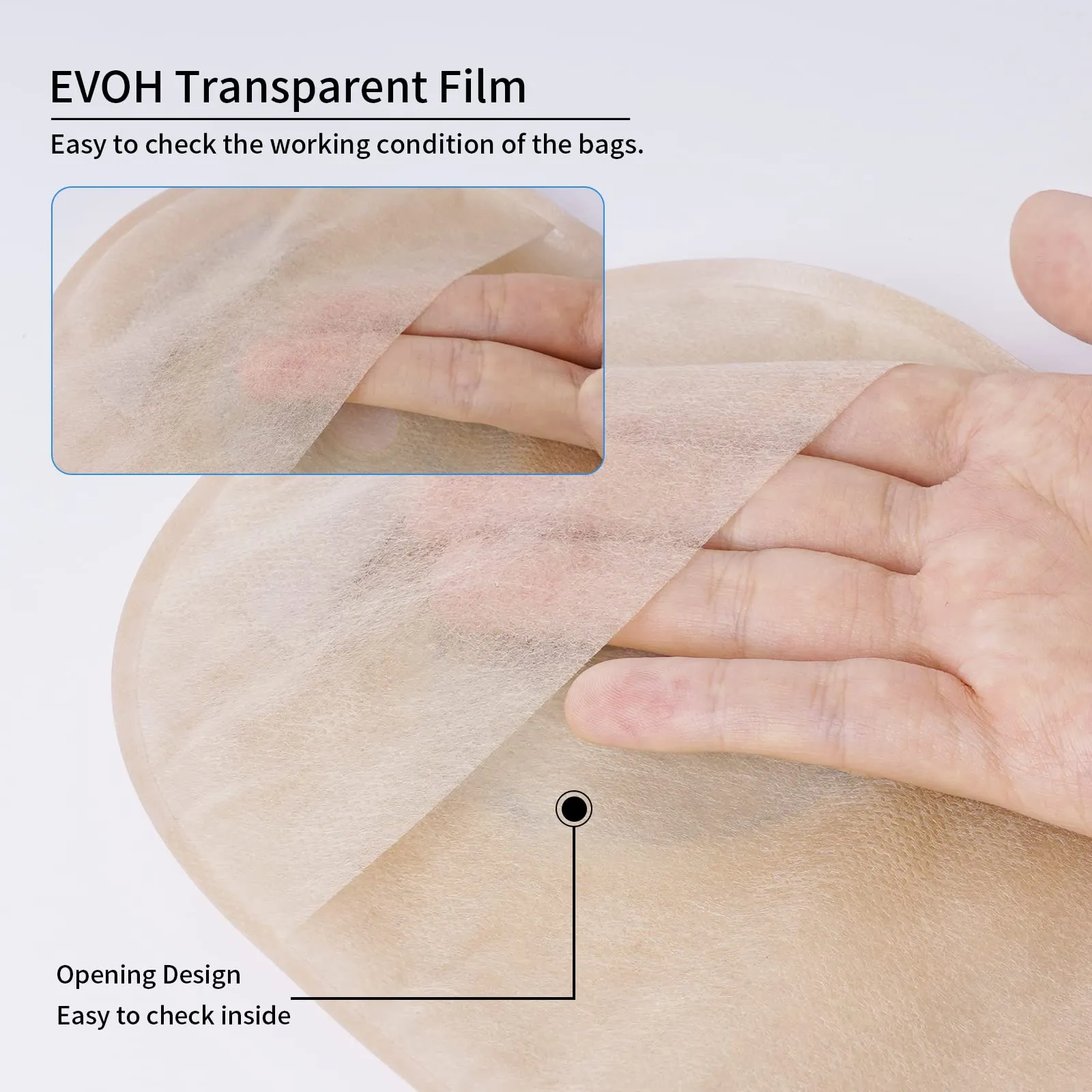 20 PCS Colostomy Bags Rainlotus One Piece Ostomy Bag,Ostomy Drainable Pouch for Ileostomy Stoma Care, Cut to Fit.