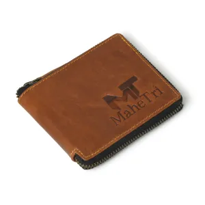 Adams Bi-Fold Wallet- Tan Brown