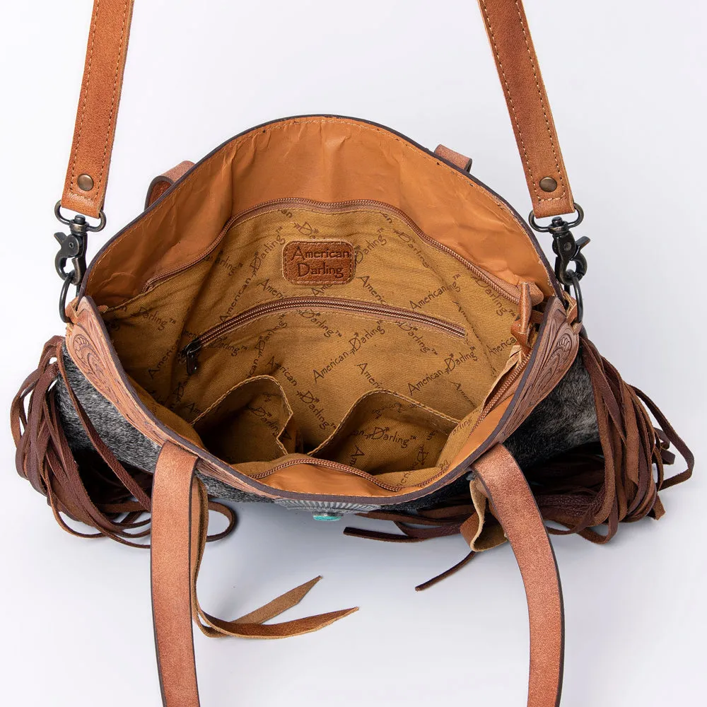 ADBG937A American Darling Hair On Genuine Leather Women Bag Western Handbag Purse