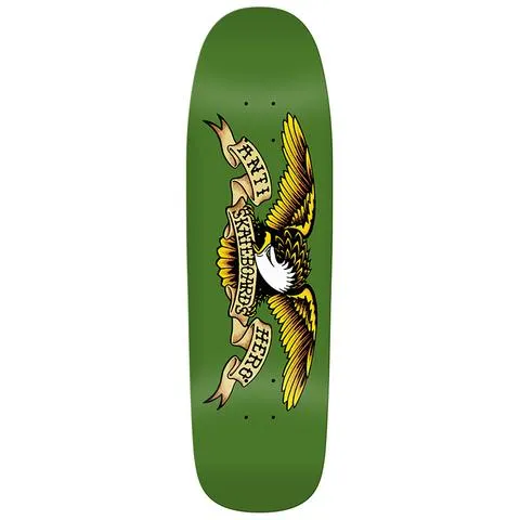Anti Hero Skateboards Classic Eagle Green Giant Shaped Deck - 9.56
