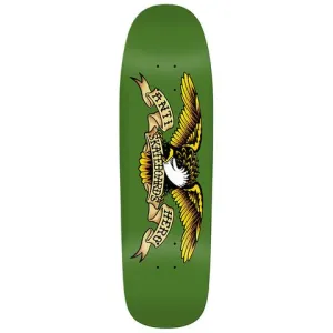 Anti Hero Skateboards Classic Eagle Green Giant Shaped Deck - 9.56