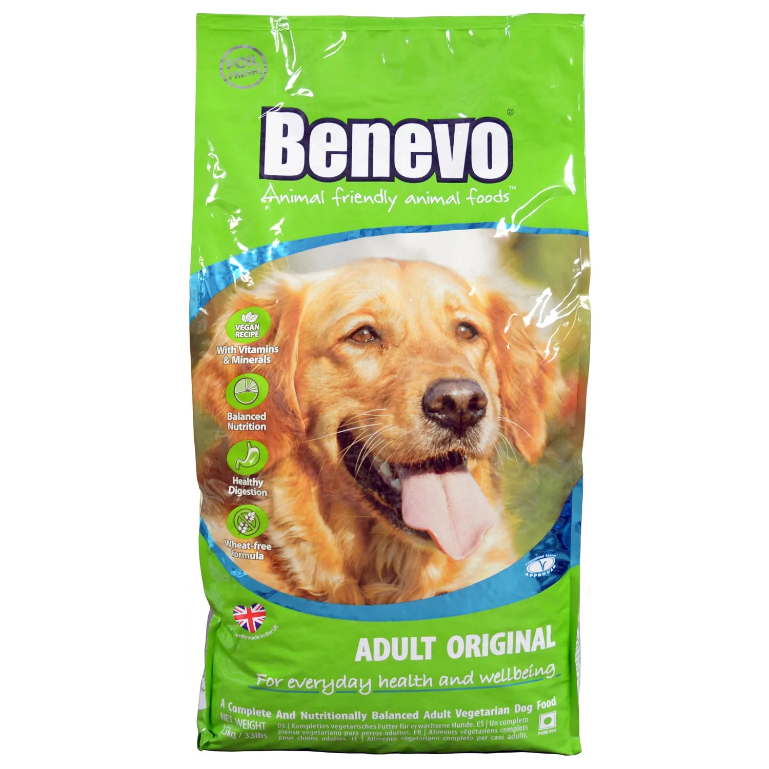 Benevo Complete Adult Dog Original Dried Food 15kg