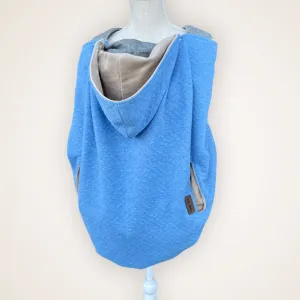 Blue Jeans Quilted Sweater Knit - Luxe Carrier Cover