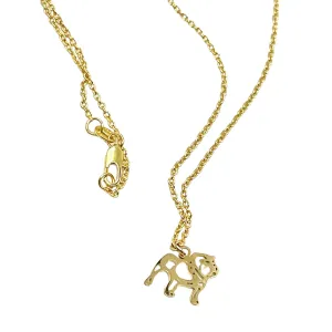 Bulldog Charm Necklace
