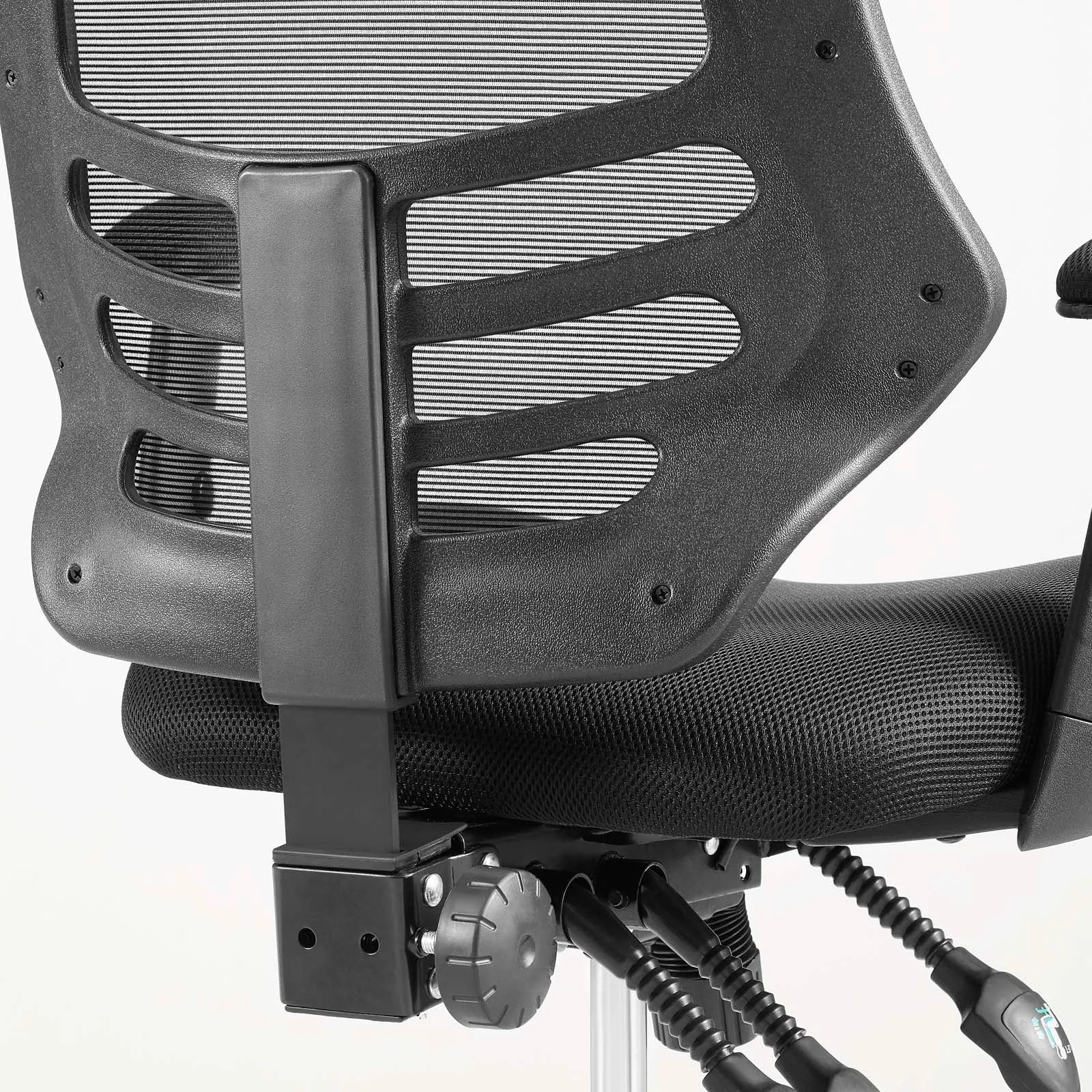 Calibrate Mesh Drafting Chair Black EEI-3043-BLK