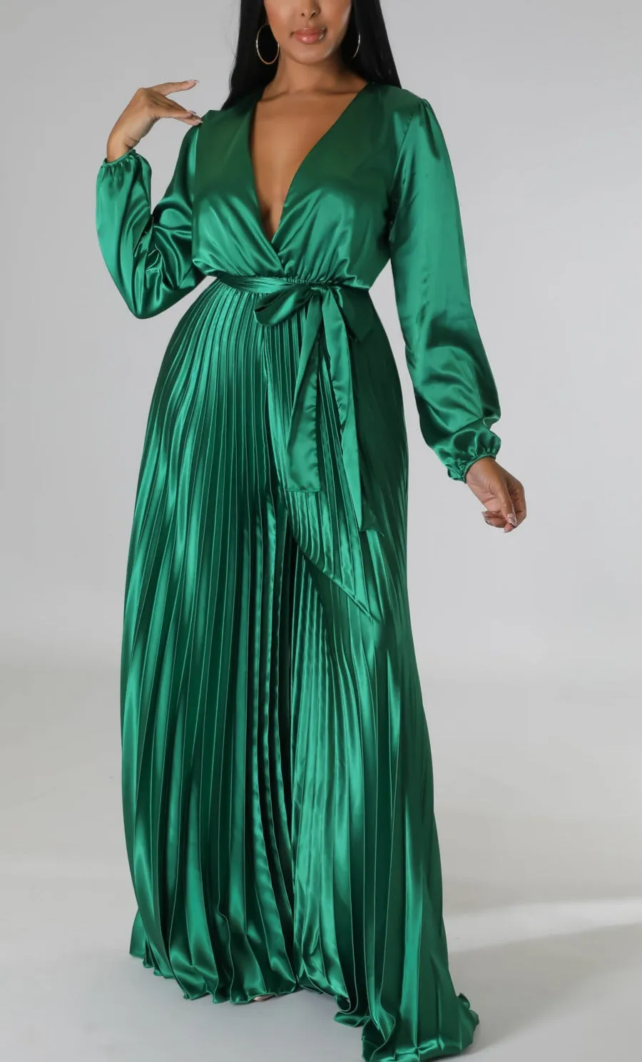 Chic Pleated Jumpsuit
