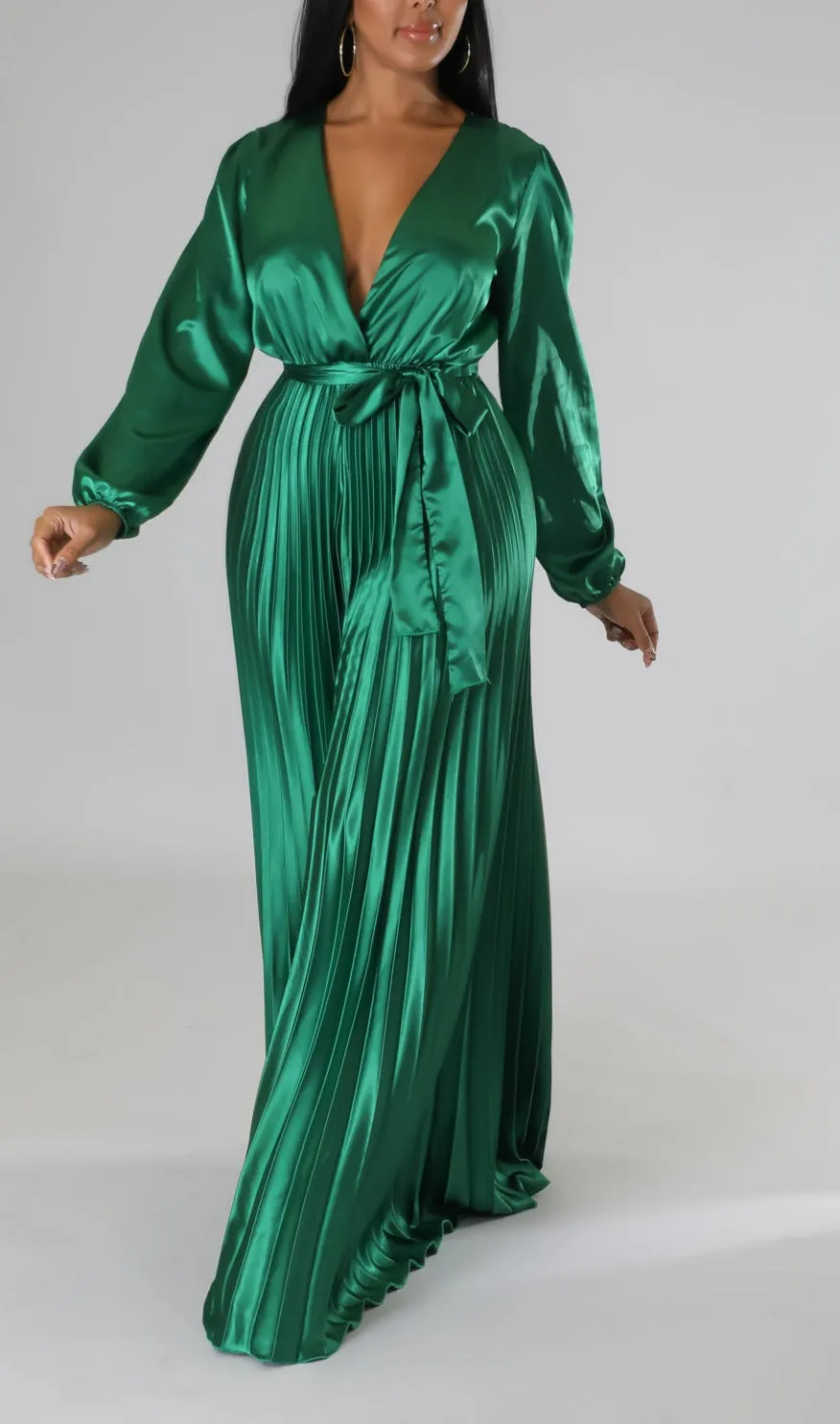 Chic Pleated Jumpsuit
