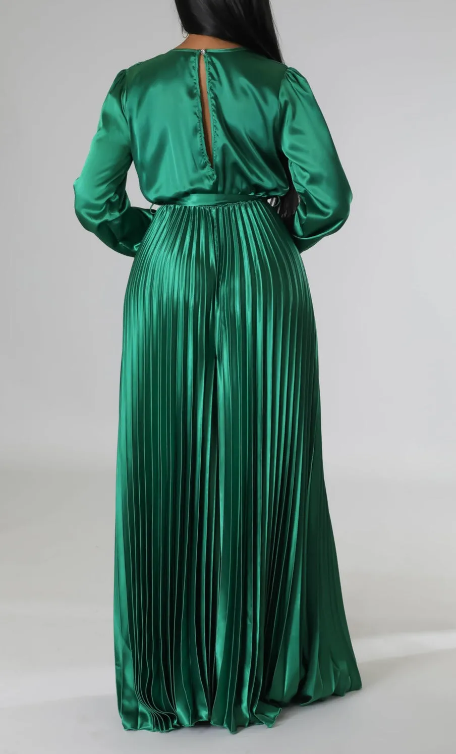 Chic Pleated Jumpsuit