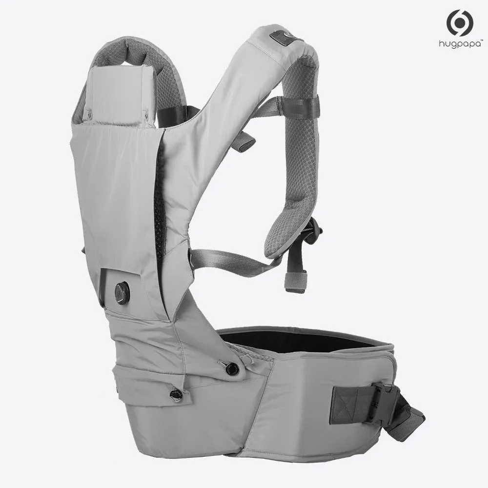 Classic 3-in-1 BOA Dial-fit Hip Seat Baby Carrier with Free Gift
