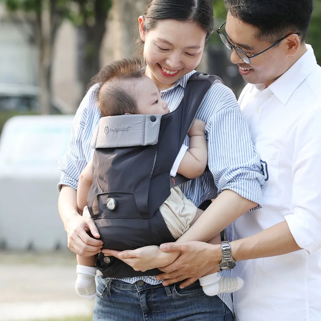 Classic 3-in-1 BOA Dial-fit Hip Seat Baby Carrier with Free Gift