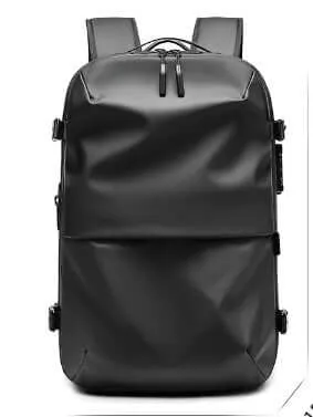 Compression Travel Backpack – USB Charger & Anti-Theft