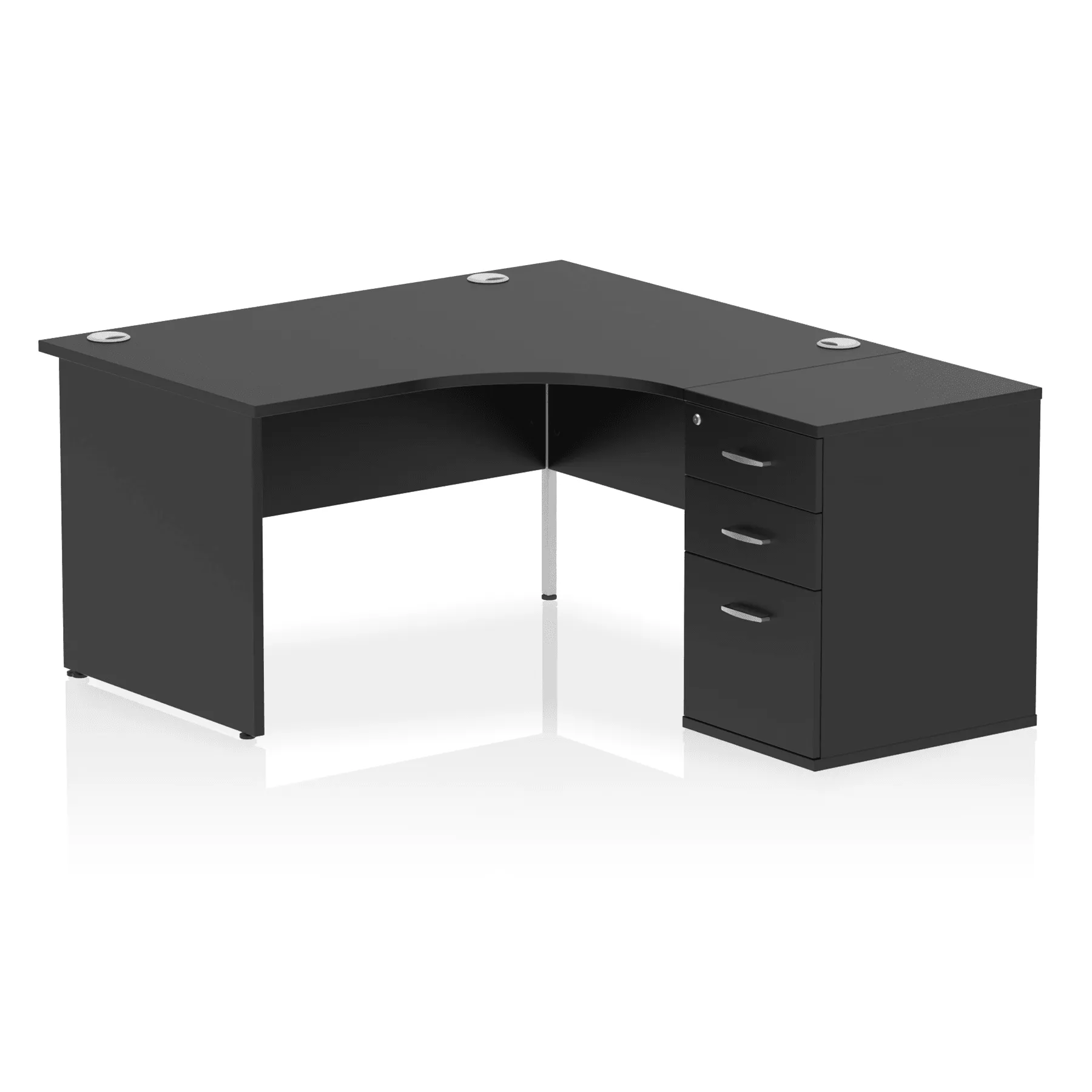Corner Desk With Storage Drawers