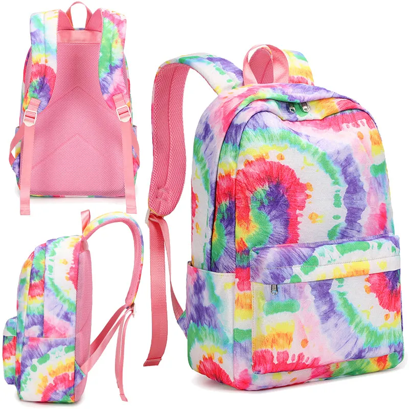 Cute Primary School Backpacks Set for Boys Girls Kids Schoolbag Daypack