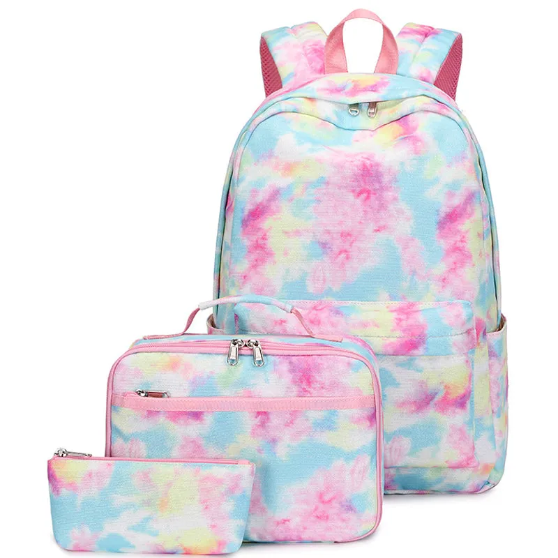Cute Primary School Backpacks Set for Boys Girls Kids Schoolbag Daypack