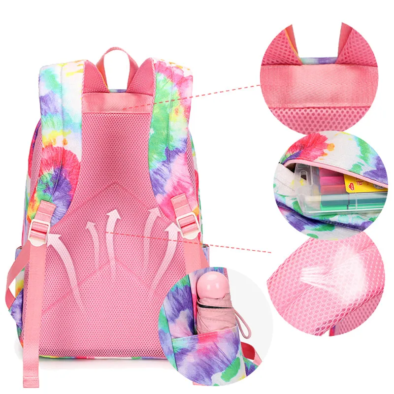 Cute Primary School Backpacks Set for Boys Girls Kids Schoolbag Daypack