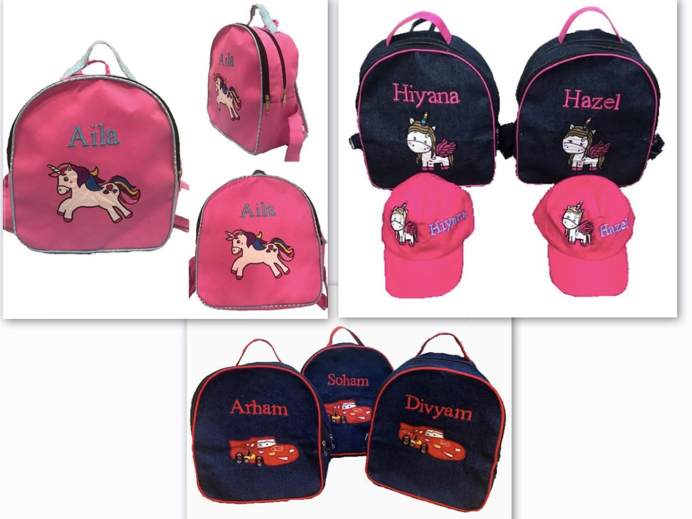 Denim Backpack