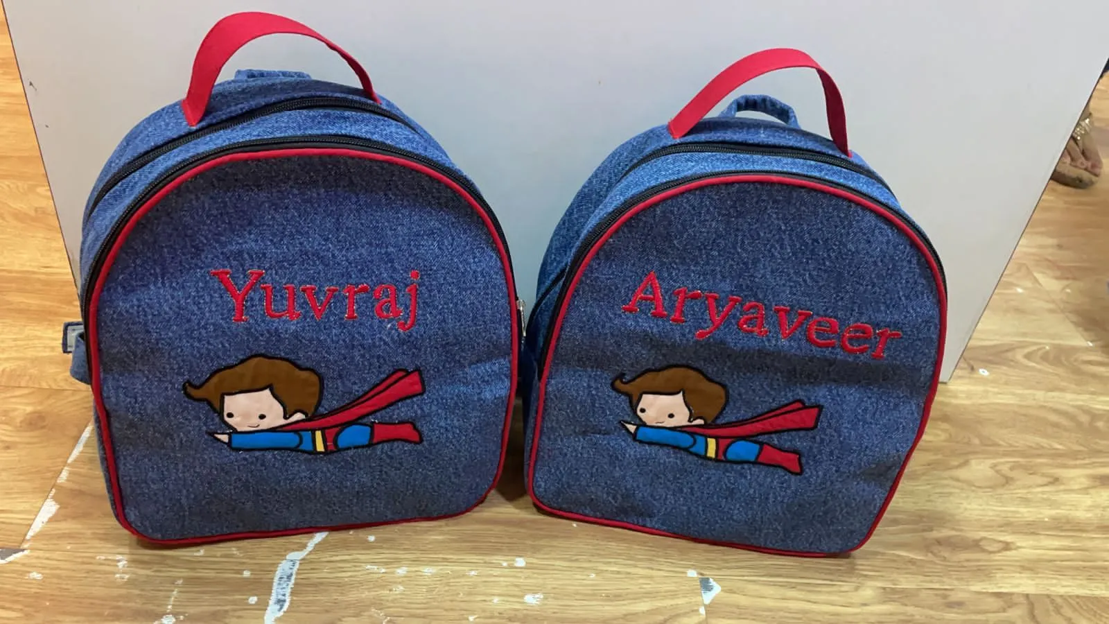Denim Backpack