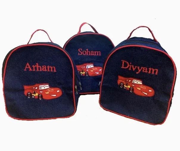 Denim Backpack