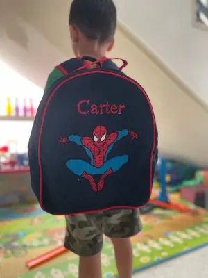 Denim Backpack