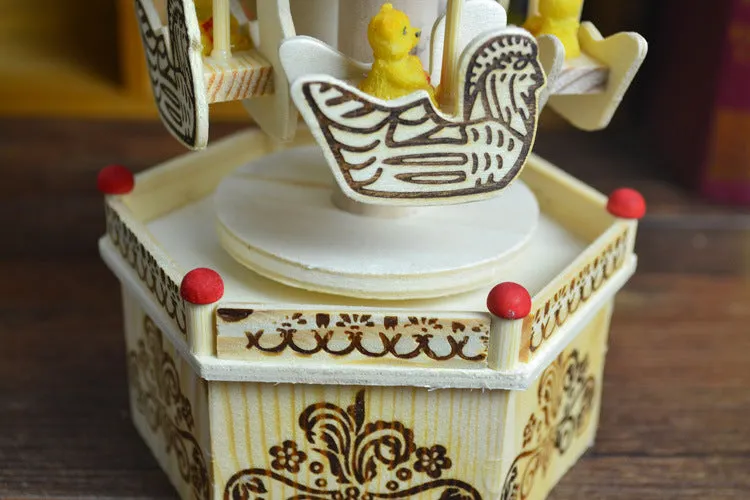 DIY Decorations Carousel Music Box