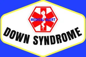 Down Syndrome Stick-N-Go Reusable Any Diagnosis Waterproof