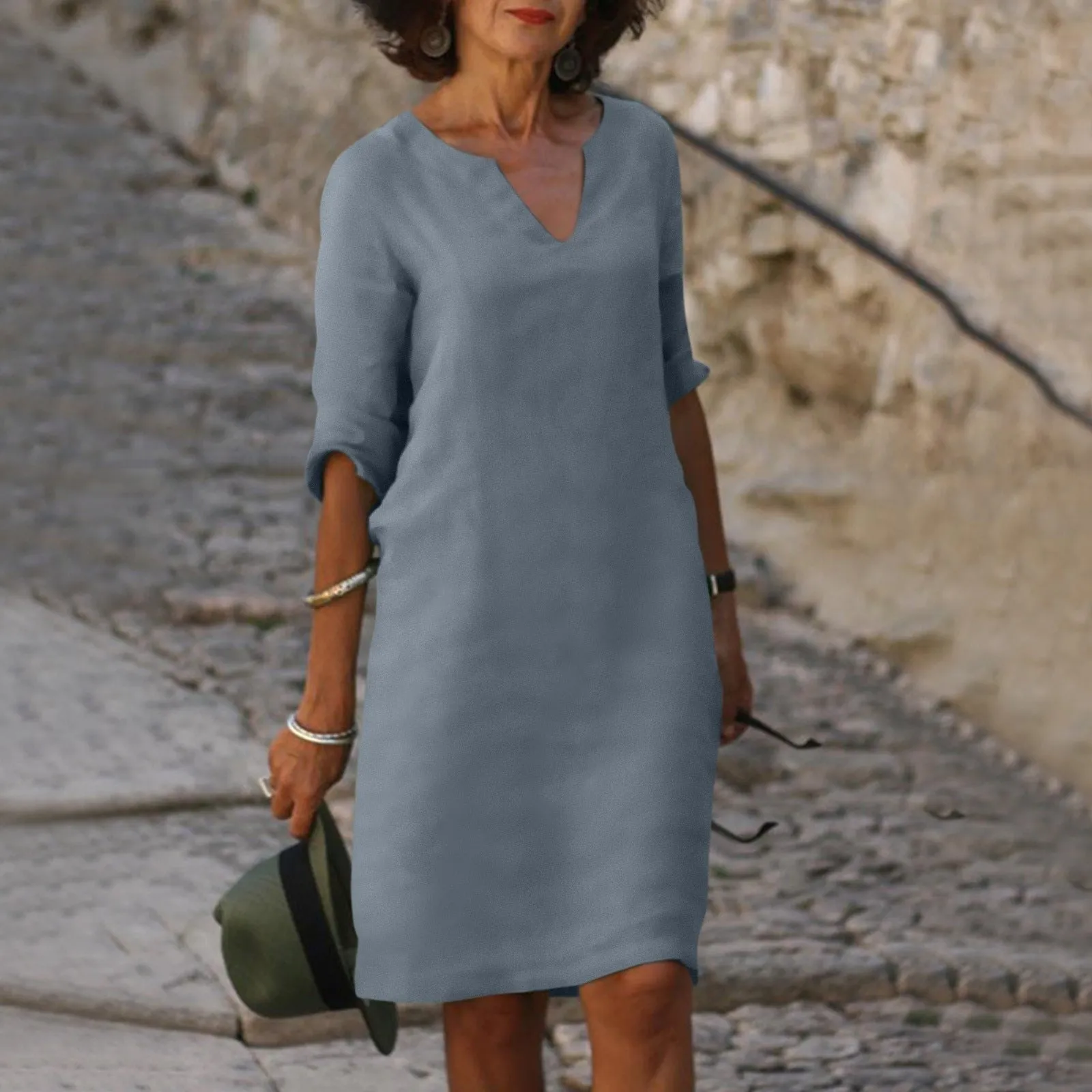 Emily - Stylish Tummy Covering Dress