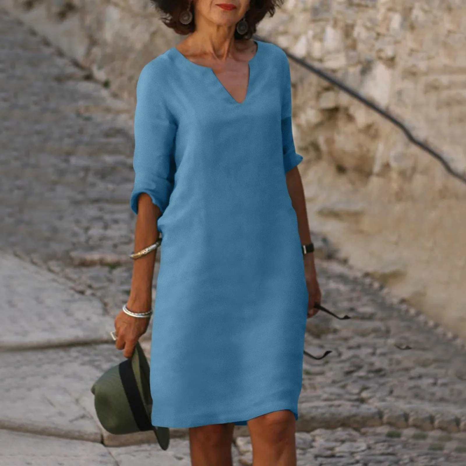 Emily - Stylish Tummy Covering Dress