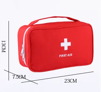 Empty Large First Aid Kit Medicines Outdoor Camping Survival