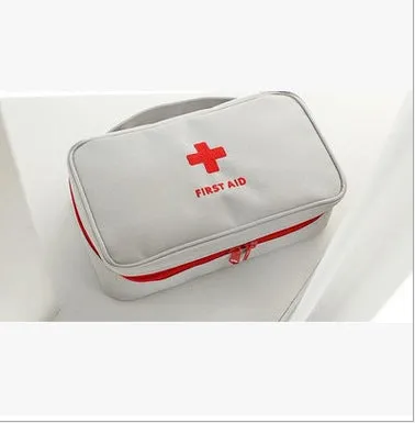 Empty Large First Aid Kit Medicines Outdoor Camping Survival