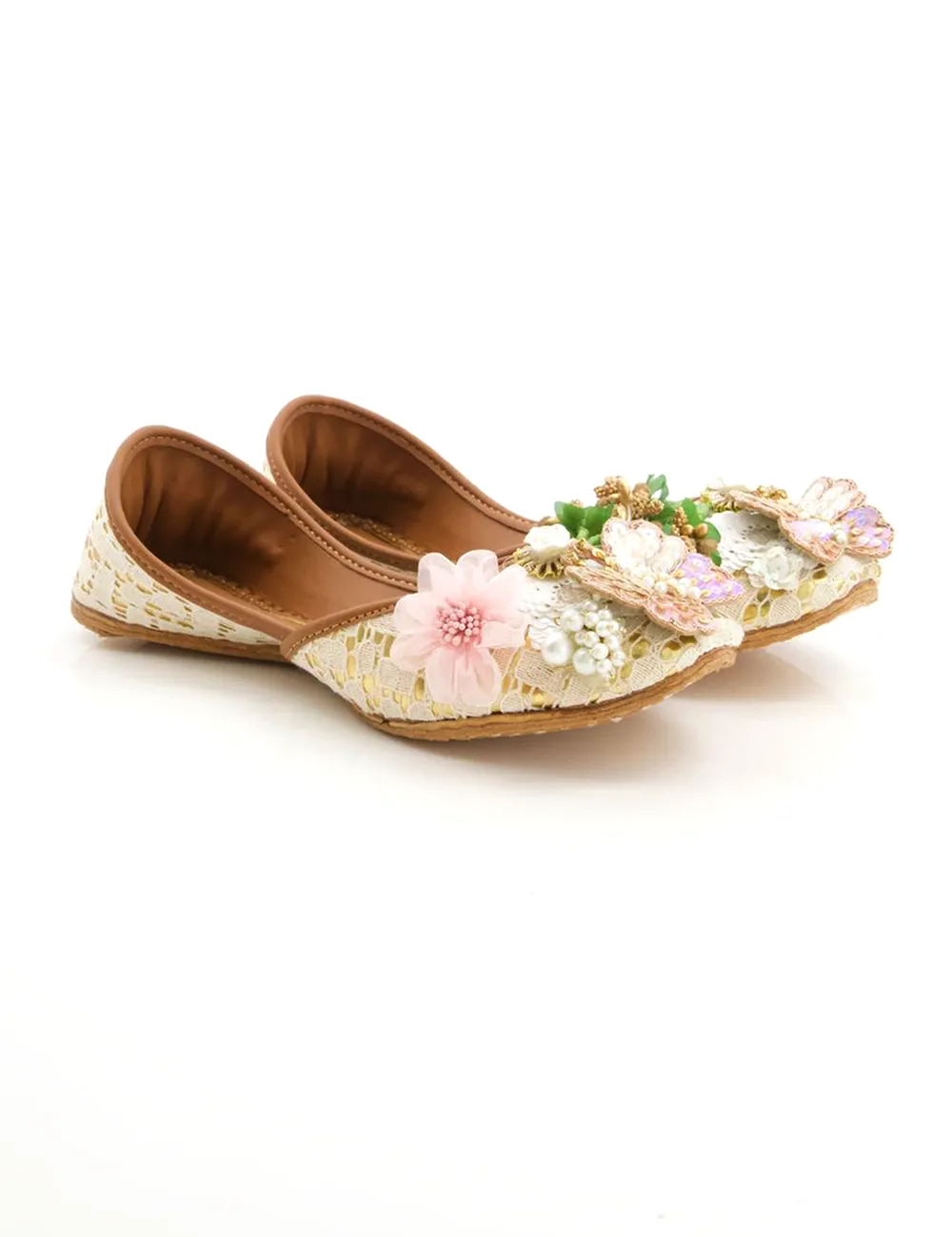 Fawn | Fancy & Stylish Khussa for Women