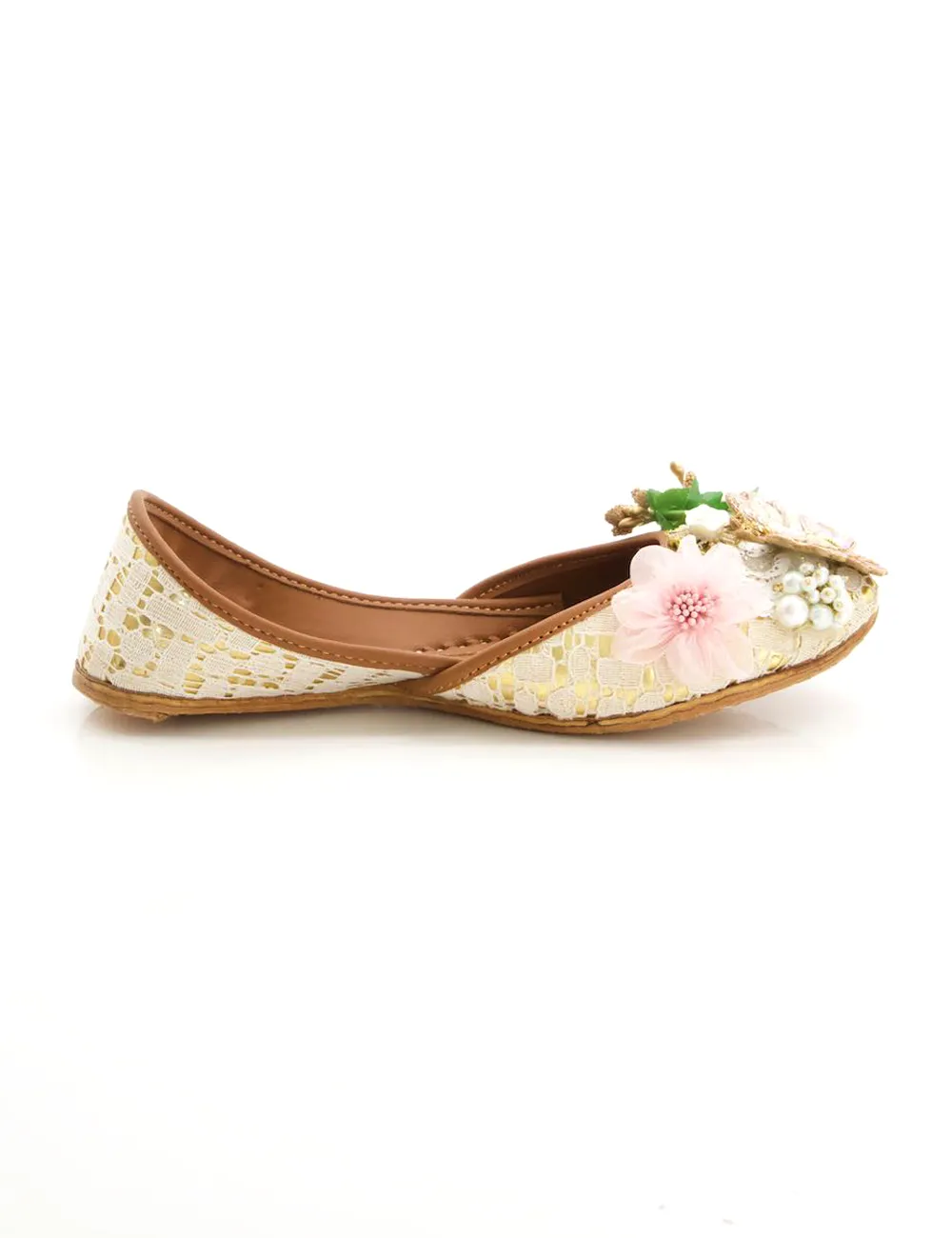 Fawn | Fancy & Stylish Khussa for Women