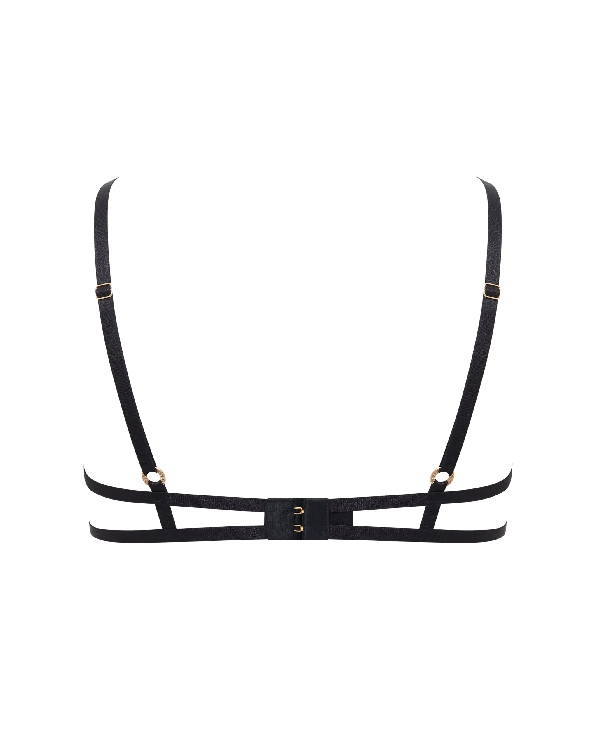 Frida Open Wired Bra Black/Gol