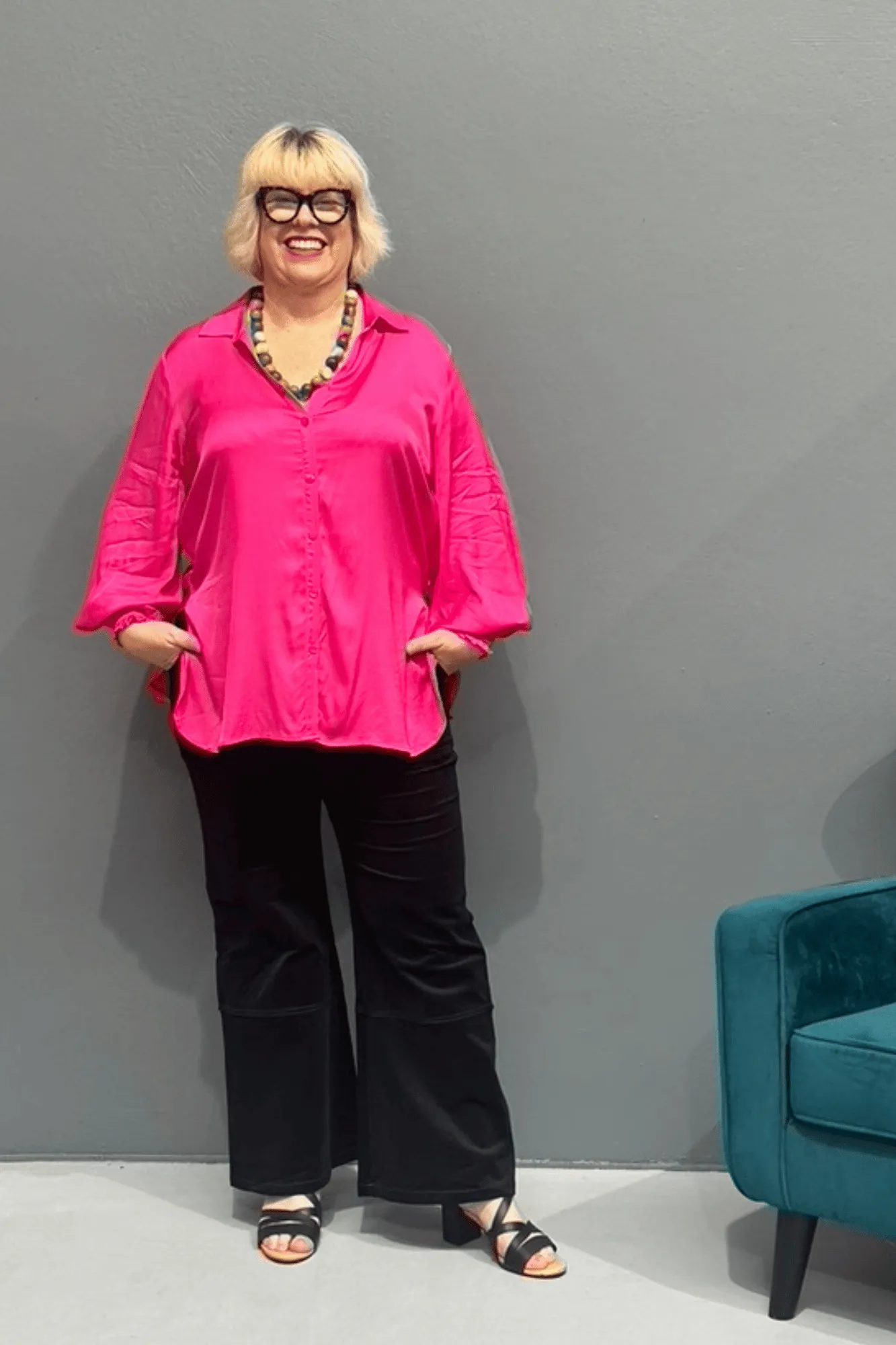 'GORGEOUS' Shirt - Pink