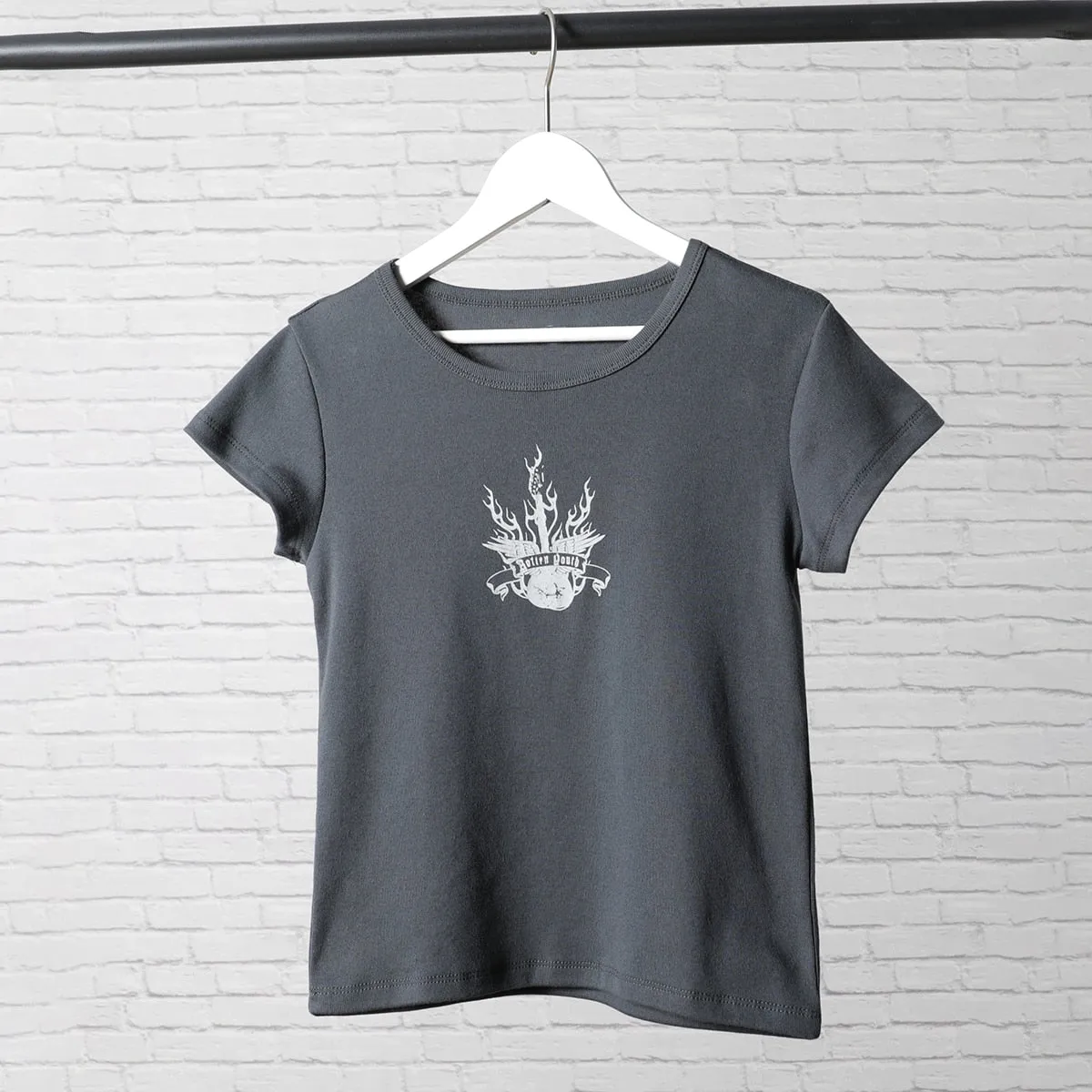 Grey Grunge Stylish Graphic Tee