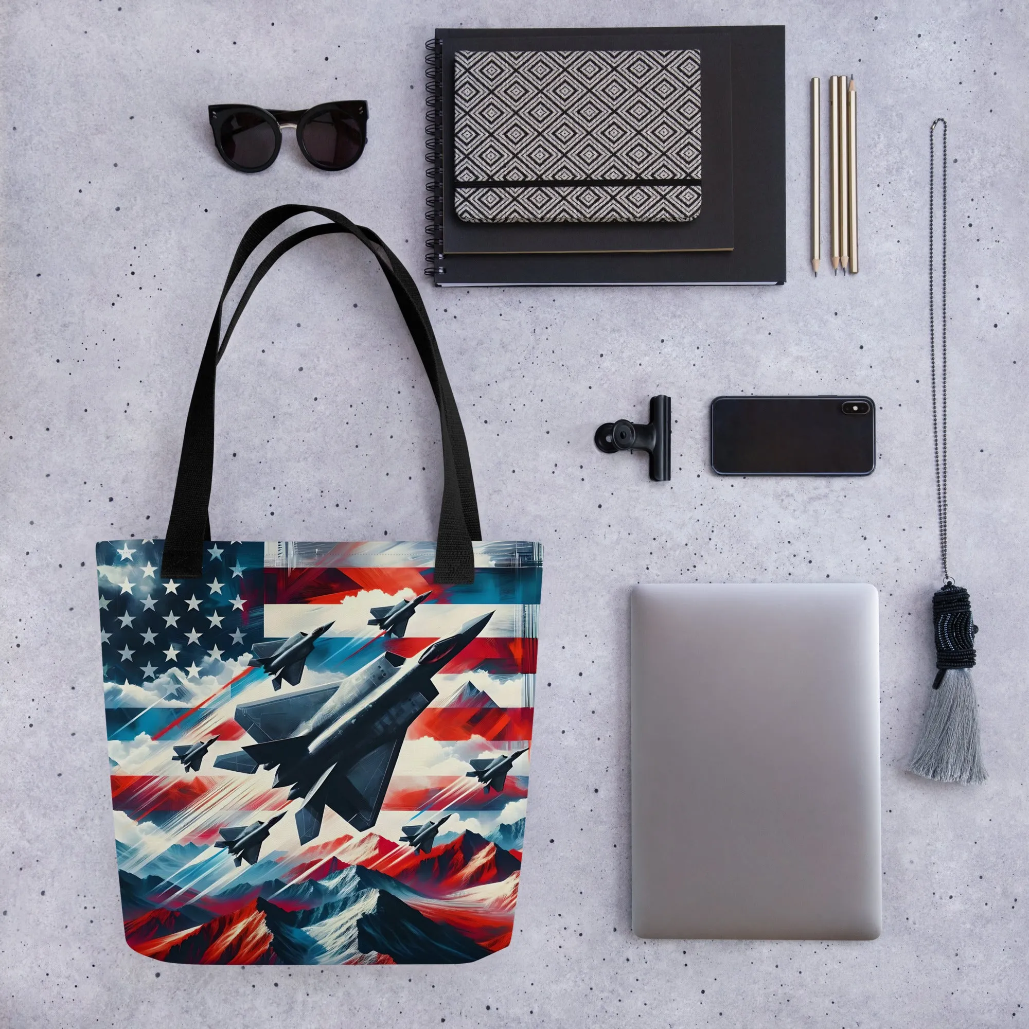Guardians Of The Sky Tote Bag