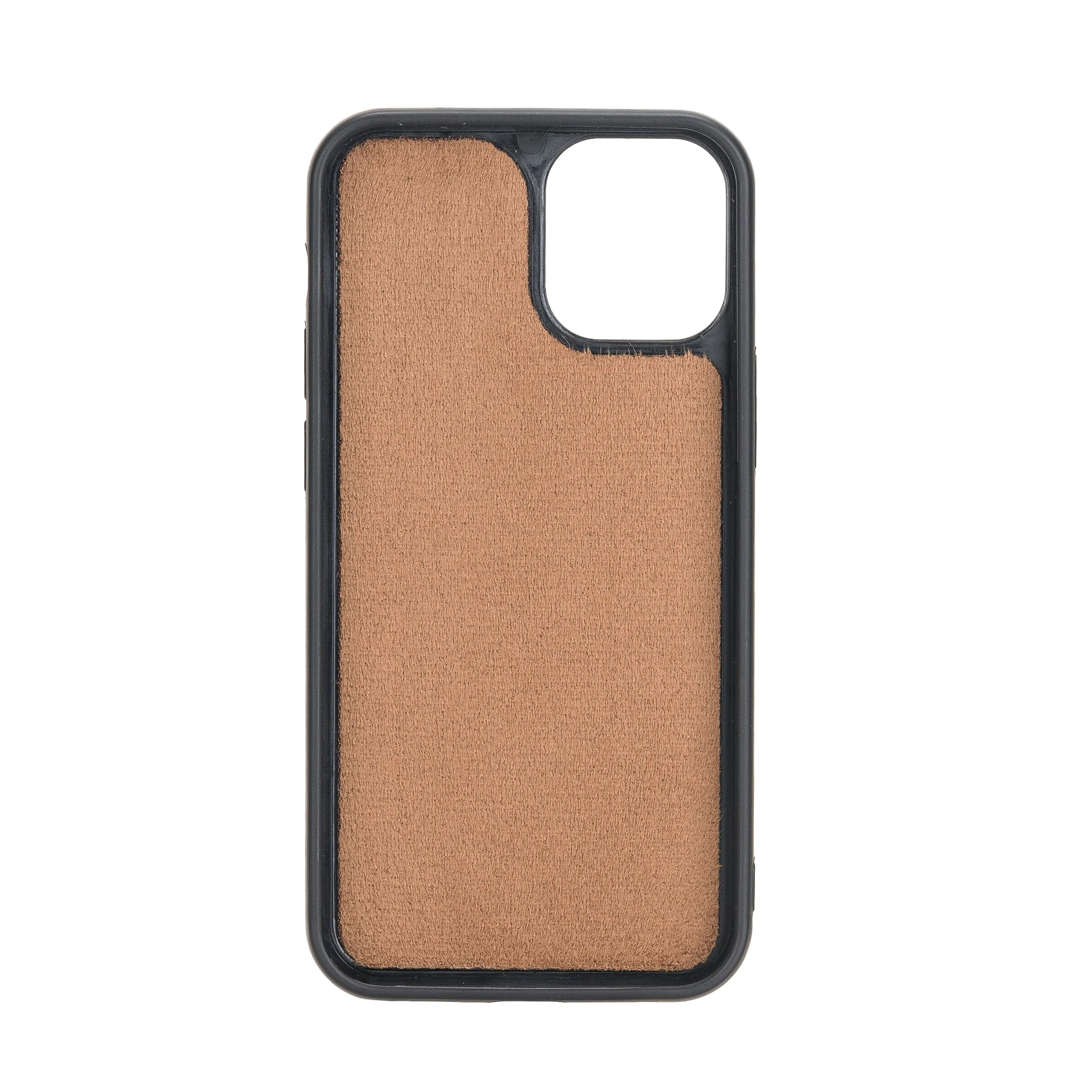 iPhone 12 Leather Dual Fold Phone Wallet Case
