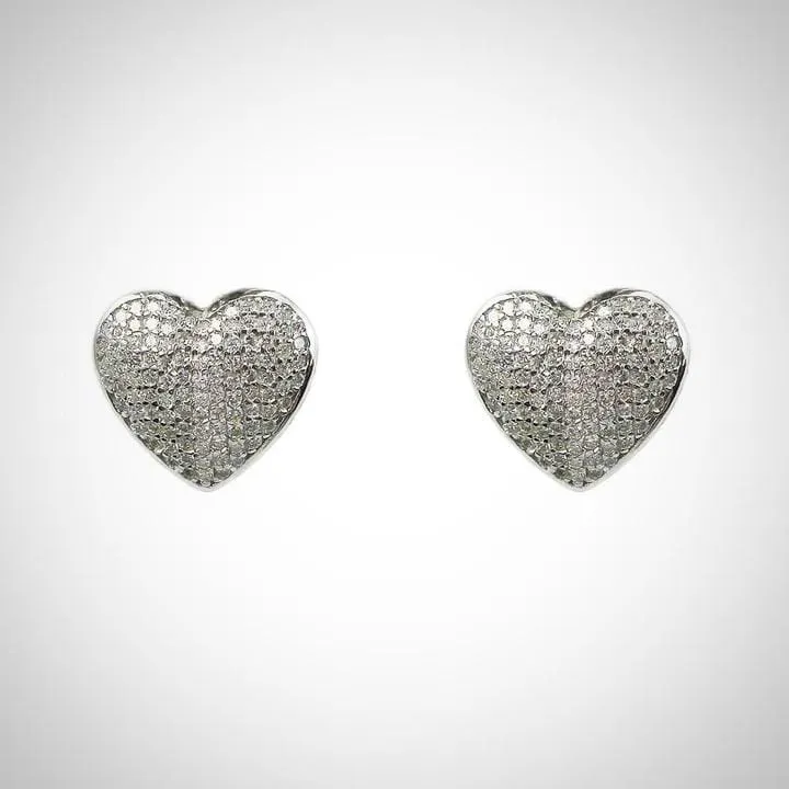 Jimmy Crystal Yosemite Sterling Silvery Pave' Swarovski Crystal Jewelry Set
