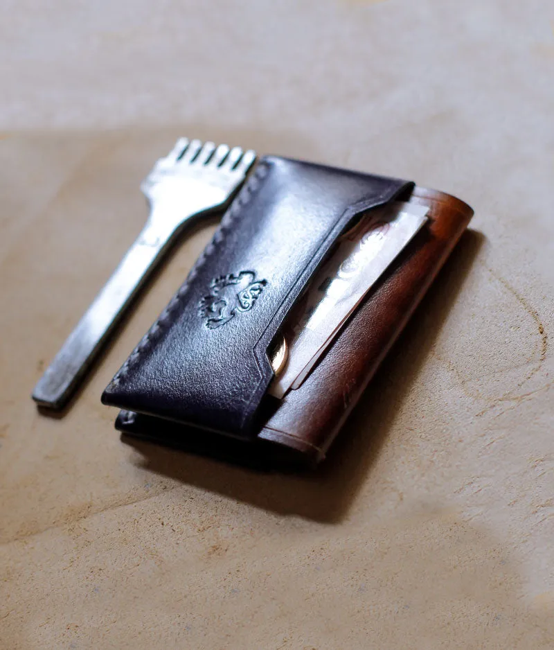 Leather Credit Card Wallet - Vanilon