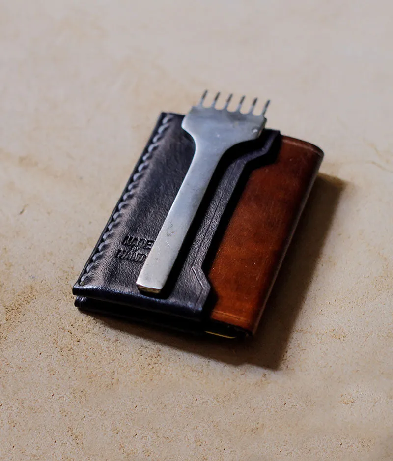 Leather Credit Card Wallet - Vanilon