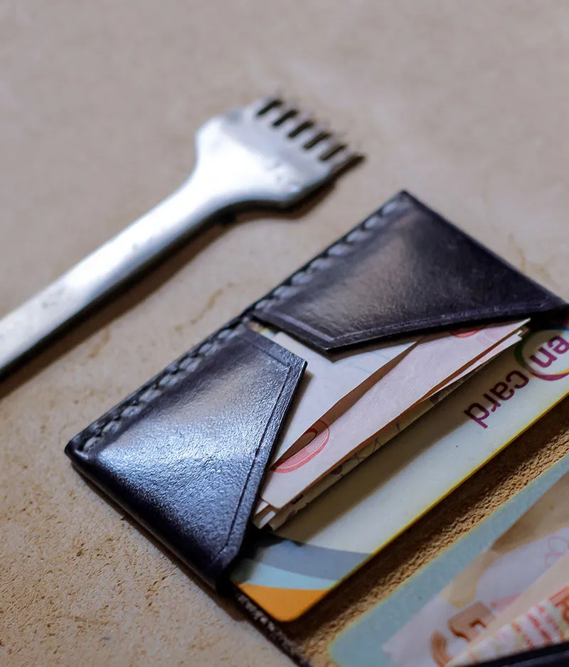 Leather Credit Card Wallet - Vanilon