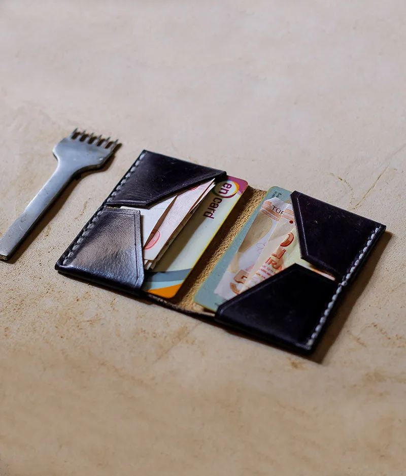 Leather Credit Card Wallet - Vanilon