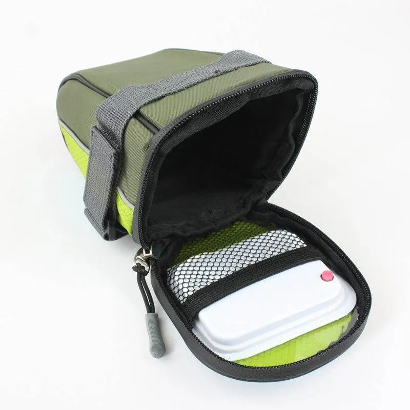 LED Turn Signal Bike Light in  Saddle Bag for Night Cycling Safety