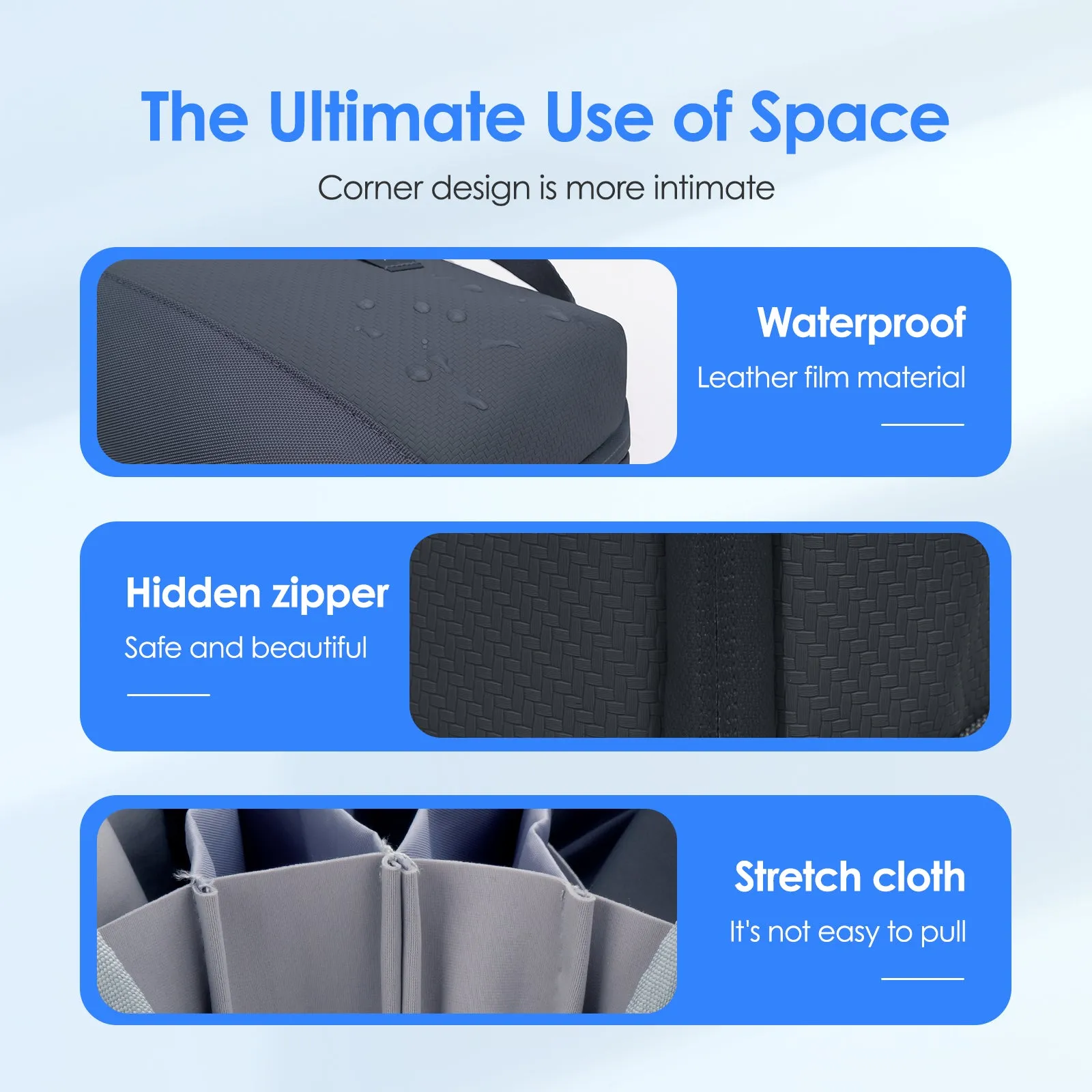 LENTION Electronics Organizer Travel Case Water-Resistant Tech Pouch for Cables Charger Phone & Accessories (PCB-M372)