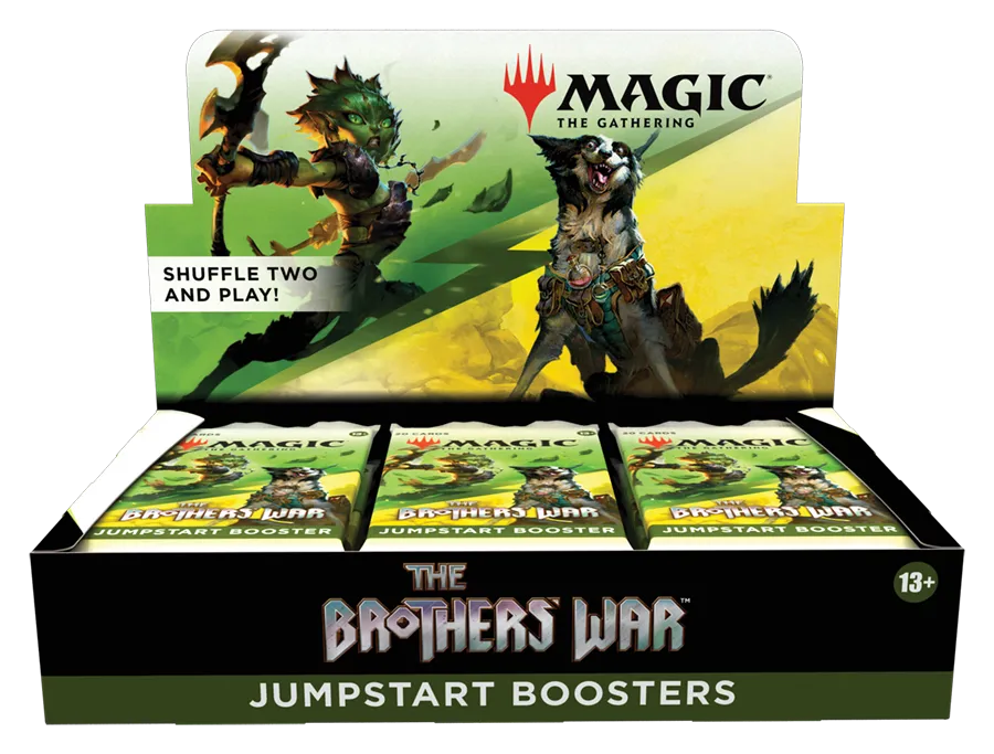 Magic the Gathering Brothers War Jumpstart Booster Box (18)
