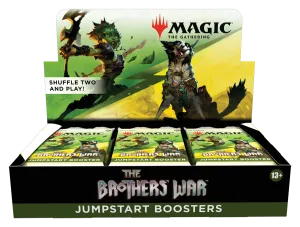 Magic the Gathering Brothers War Jumpstart Booster Box (18)