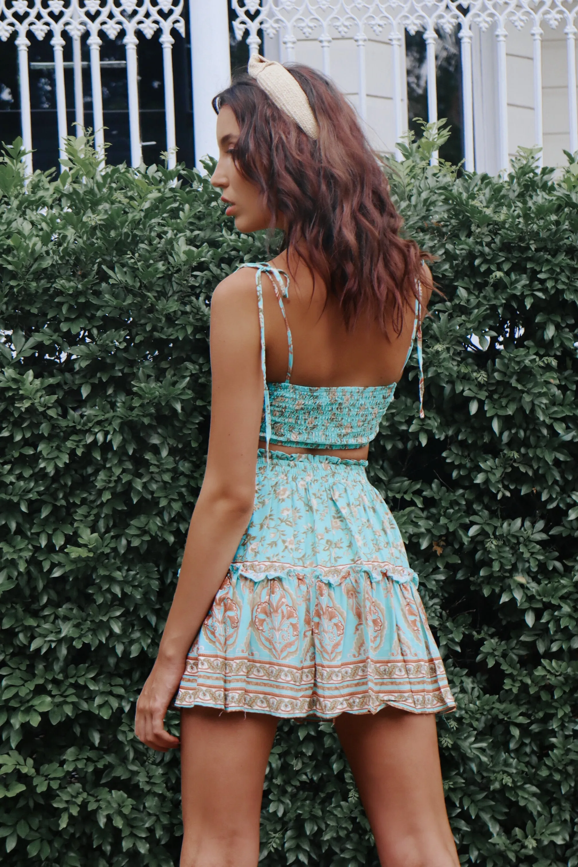 Mint Faye Set Top