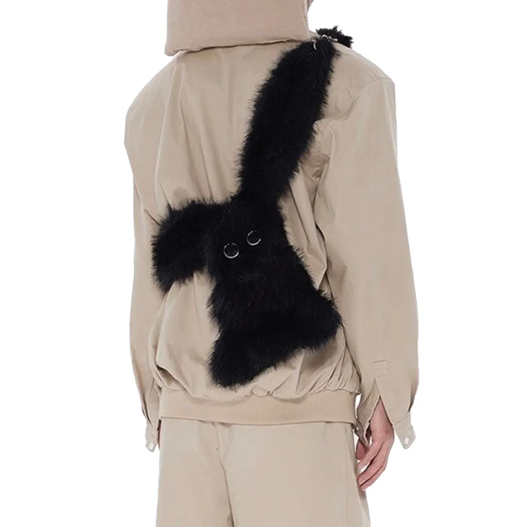 Noir Rabbit Shoulder Bag