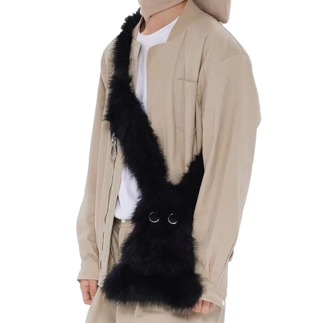 Noir Rabbit Shoulder Bag