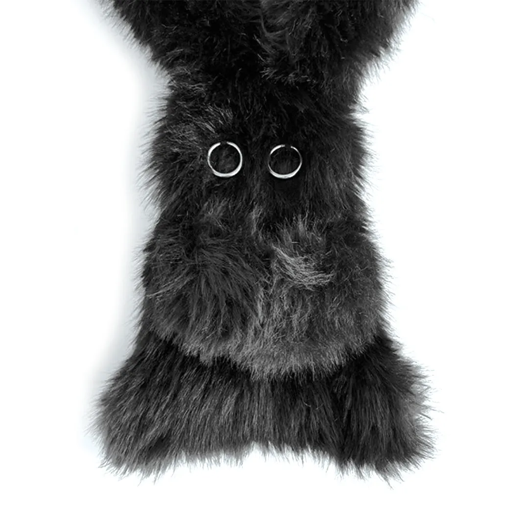 Noir Rabbit Shoulder Bag