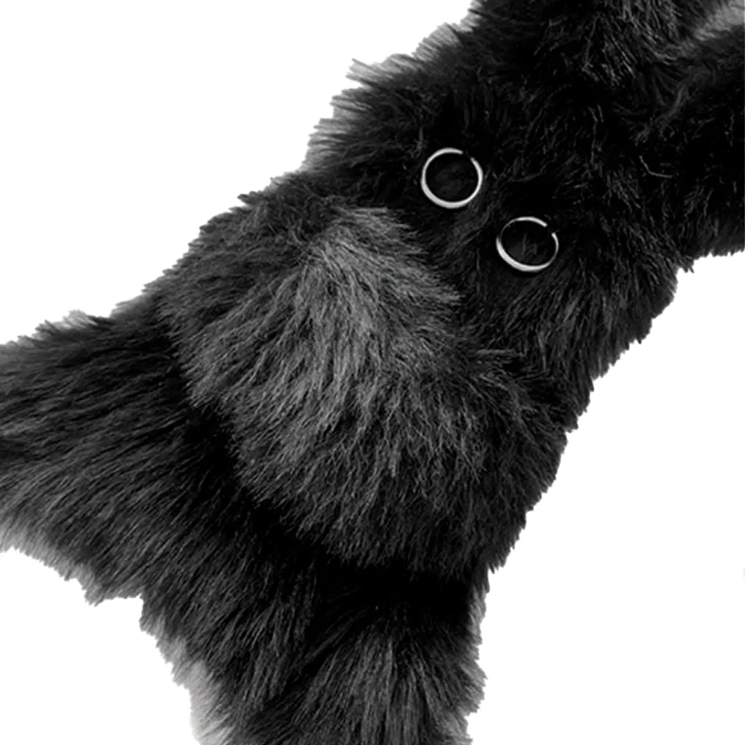 Noir Rabbit Shoulder Bag